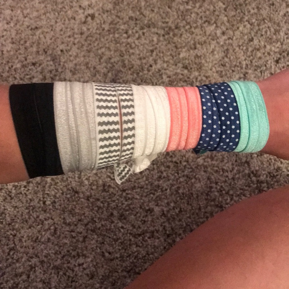 12 pc hair ties